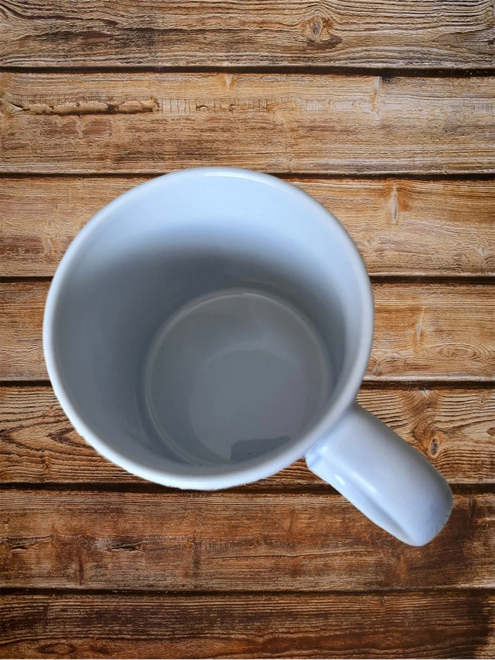 Artist Created Mug White Pink Blue Manager Affirmations